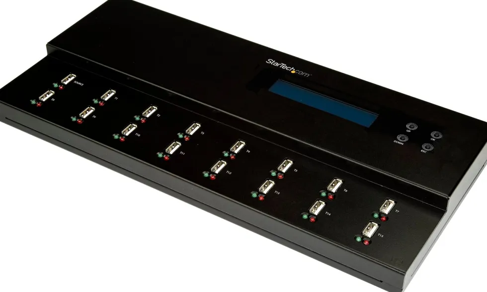 StarTech 1:15 fristående USB duplicerare och raderare - för