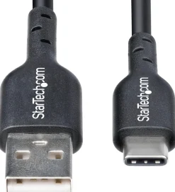StarTech 1ft (30cm) USB-A to USB-C Charging Cable, Charger Cord