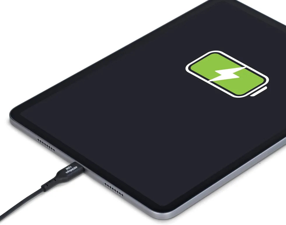 StarTech 1ft (30cm) USB-A to USB-C Charging Cable, Charger Cord