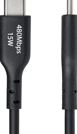 StarTech 1ft (30cm) USB-A to USB-C Charging Cable, Charger Cord