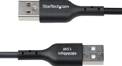 StarTech 1ft (30cm) USB-A to USB-C Charging Cable, Charger Cord