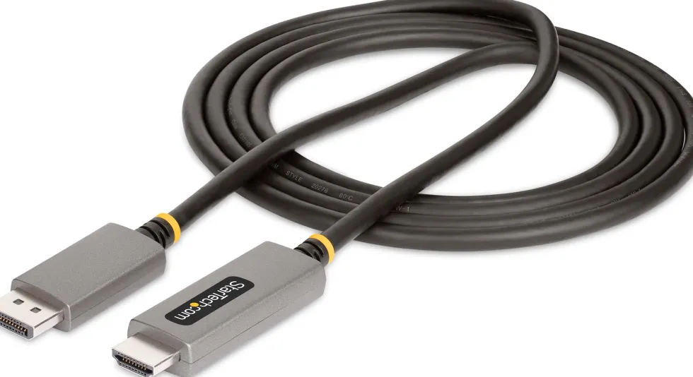 Startech 6ft (2m) DisplayPort to HDMI Adapter Cable, 8K 60Hz, 4K