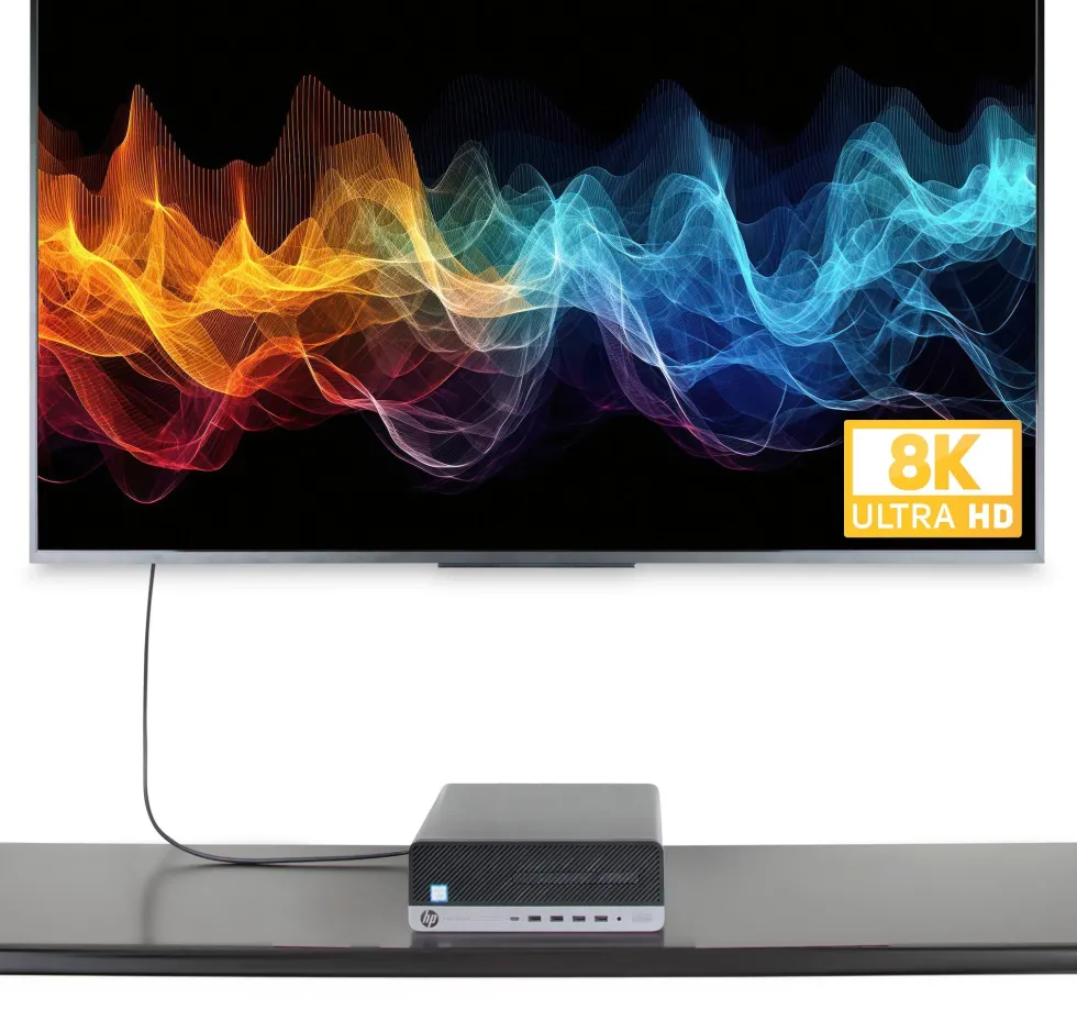 Startech 6ft (2m) DisplayPort to HDMI Adapter Cable, 8K 60Hz, 4K