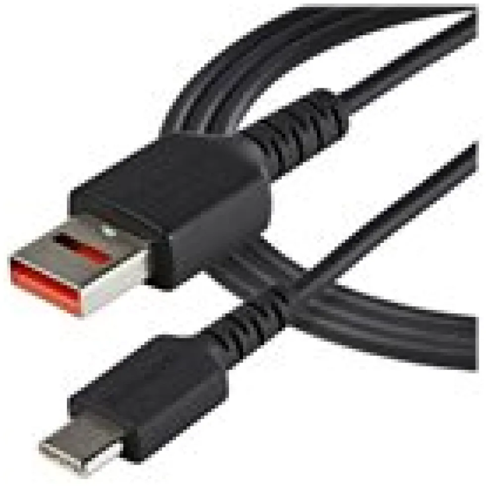 StarTech 3ft (1m) Secure Charging Cable, USB-A to USB-C Data
