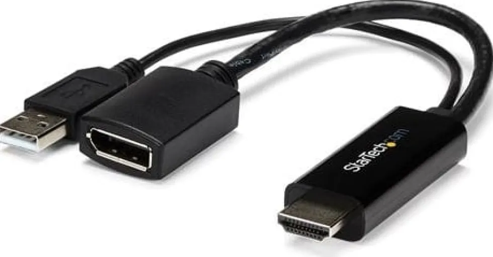 Startech HDMI till DisplayPort-adapter - 4K 30 Hz - Adapterkabel
