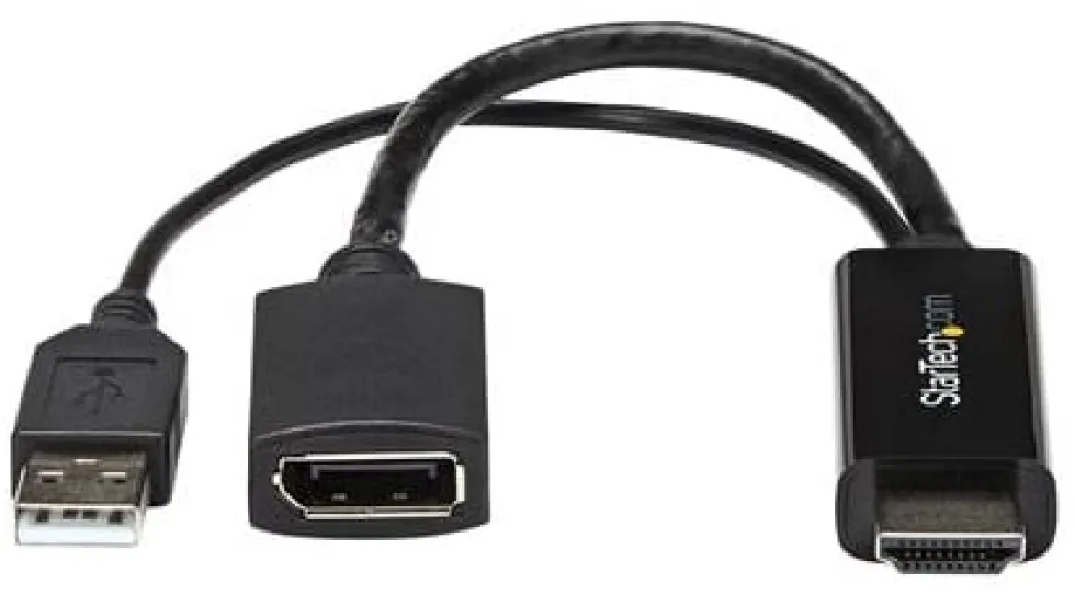 Startech HDMI till DisplayPort-adapter - 4K 30 Hz - Adapterkabel