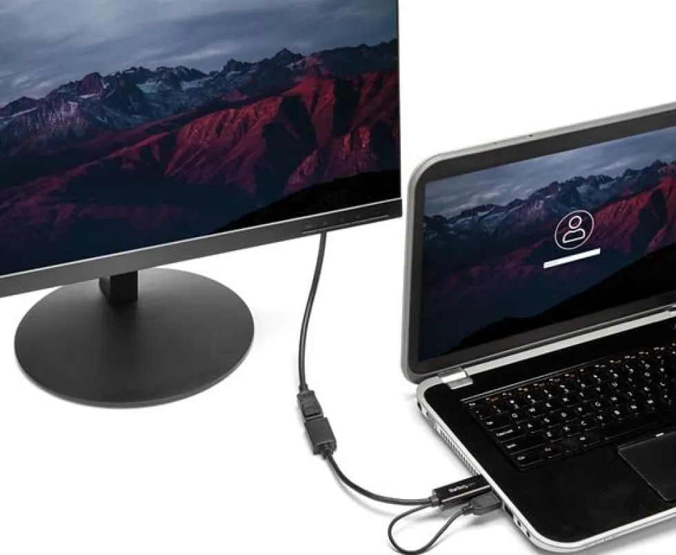 Startech HDMI till DisplayPort-adapter - 4K 30 Hz - Adapterkabel