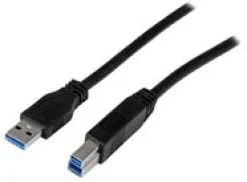 StarTech 2m 6 ft Certified SuperSpeed USB 3.0 A to B Cable Cord