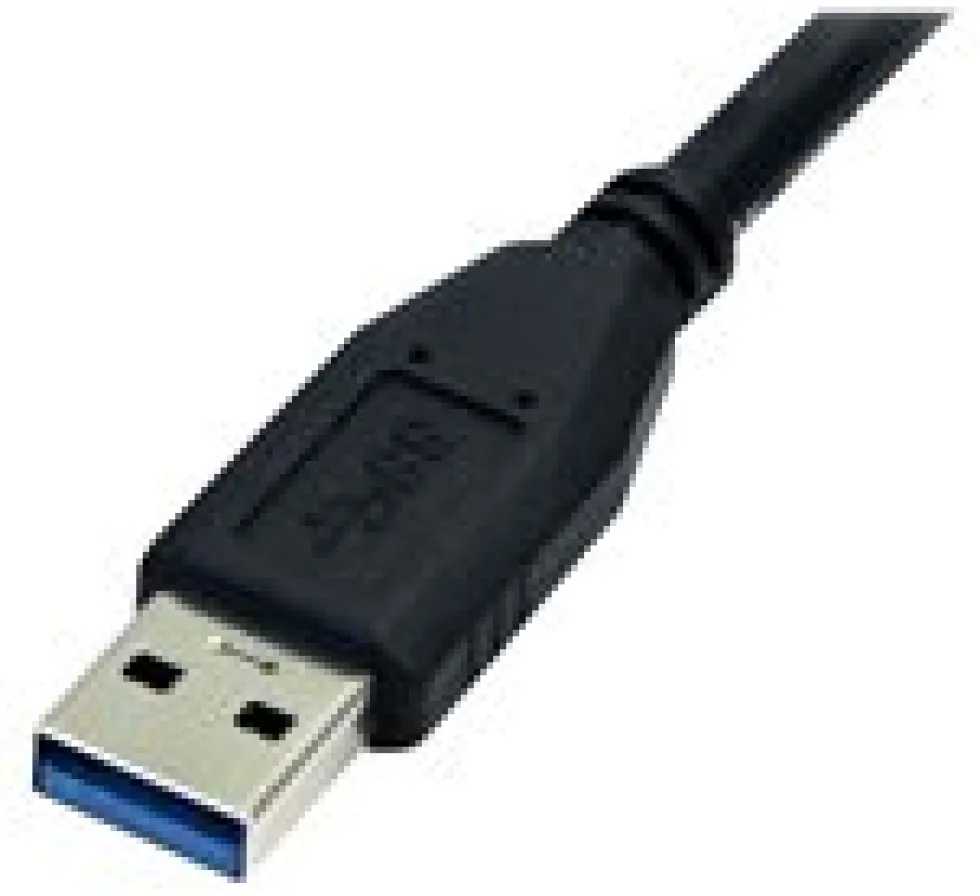 StarTech 0,5 m svart SuperSpeed USB 3.0-kabel A till Micro B 