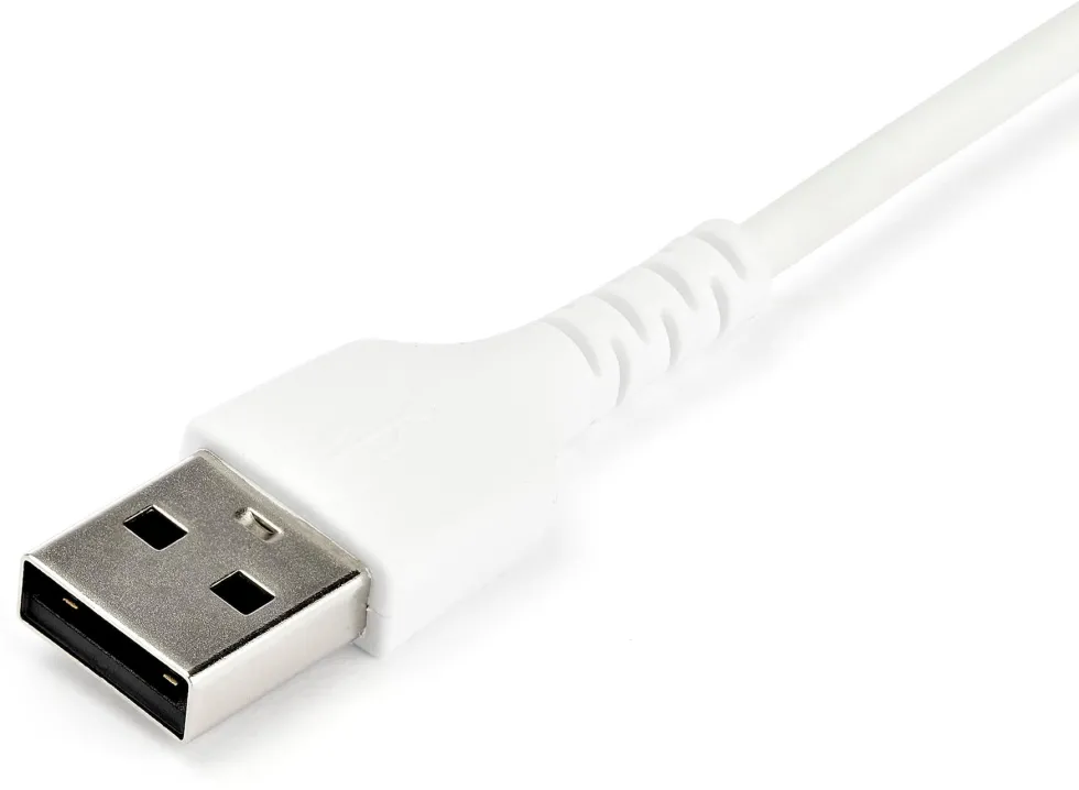 StarTech 2m USB A to USB C Charging Cable, Durable Fast Charge &