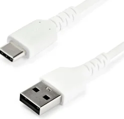 StarTech 2m USB A to USB C Charging Cable, Durable Fast Charge &