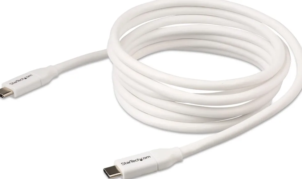 StarTech 1 m USB-C-kabel med USB-A-adapterdongel - Hybrid 2-i-1
