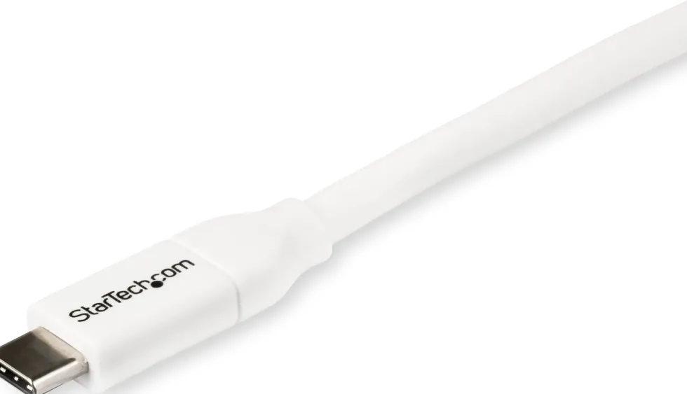 StarTech 1 m USB-C-kabel med USB-A-adapterdongel - Hybrid 2-i-1