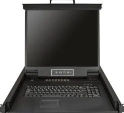 StarTech 16-Portars KVM-konsol för serverrack - 19 tum - 1U