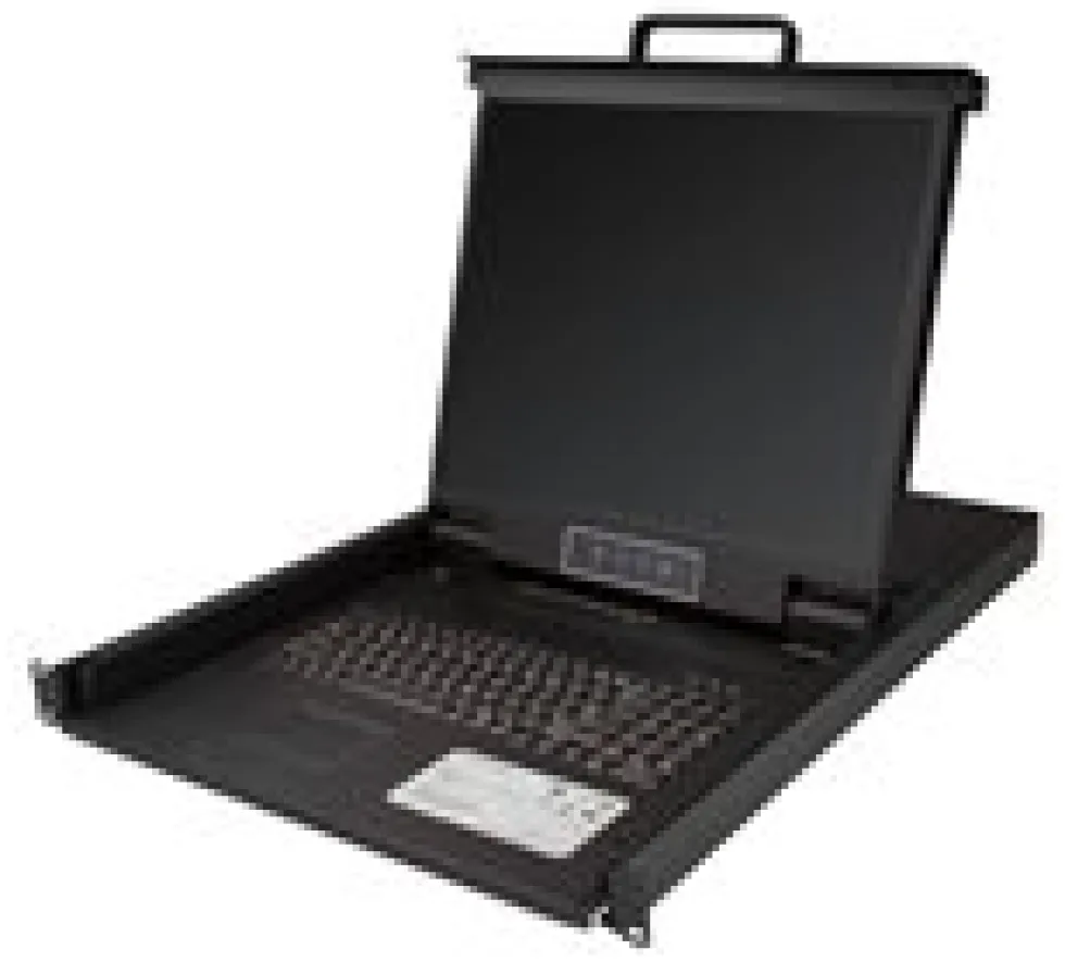StarTech 8-ports rackmonterad KVM-konsol med 1,8 m kablar