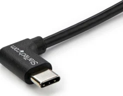 StarTech Right Angle USB-C Cable - 1m / 3 ft - Reversible - M/M