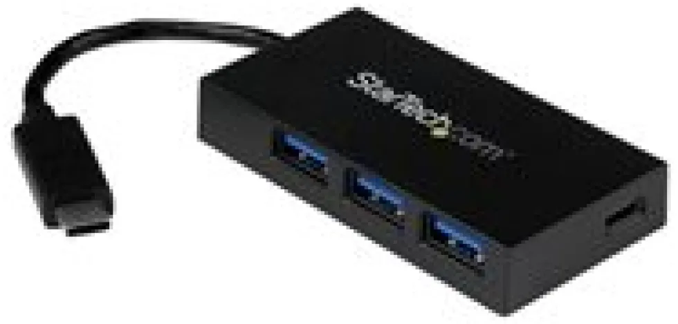Startech USB-C-hubb med 4 portar - USB-C till 1x USB-C och 3x