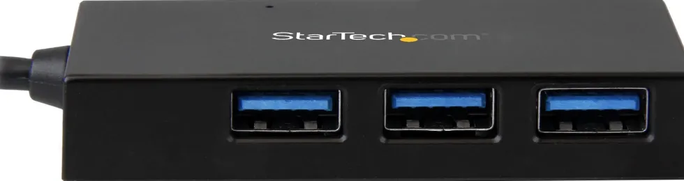 Startech USB-C-hubb med 4 portar - USB-C till 1x USB-C och 3x