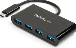 Startech USB-C-hubb med 4 portar - USB-C till 4x USB-A - USB
