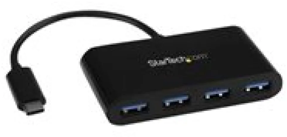 Startech USB-C-hubb med 4 portar - USB-C till 4x USB-A - USB