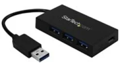 Startech USB-hubb med 4 portar - USB 3.0 - USB-A till 3x USB-A