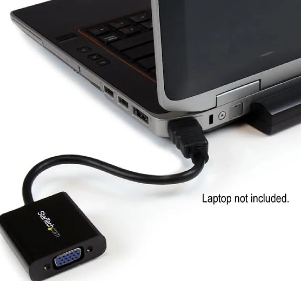 Startech - Videokort - HDMI hane till HD-15 (VGA) hona - 24.5 cm