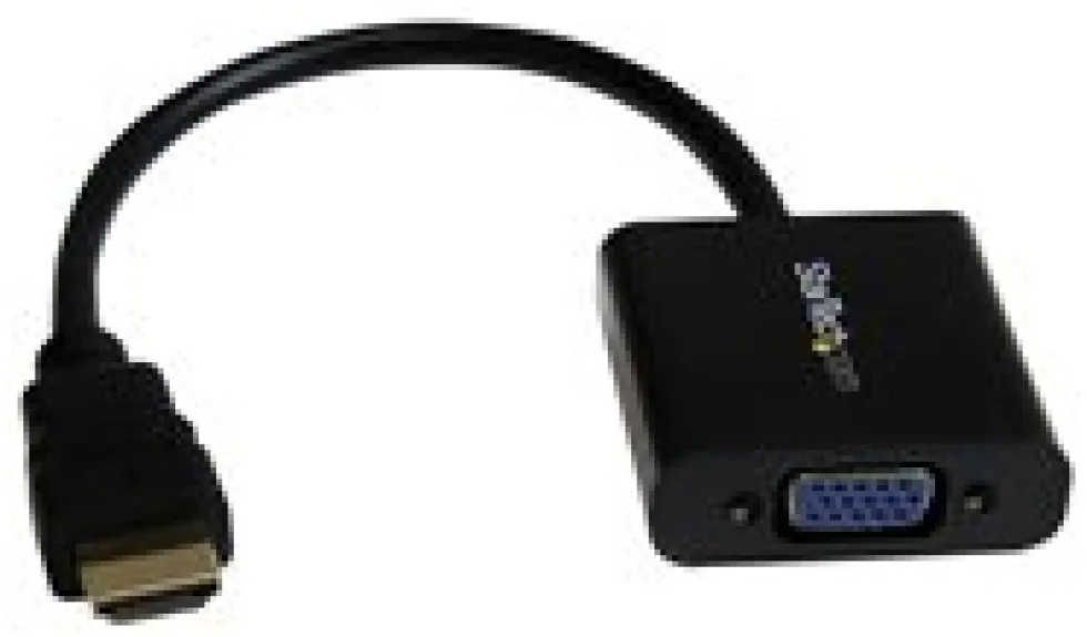 Startech - Videokort - HDMI hane till HD-15 (VGA) hona - 24.5 cm