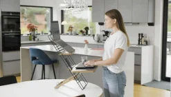 Ståbord MOUSETRAPPER Standfriend ljusgrå metall