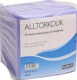 Städduk MAX Alltorkduk blå 50/fp