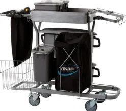 Städvagn VIKAN Compact Plus 40 grå