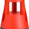 Stegpall Twinco Twin Lift Röd, höjd 41cm