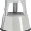 Stegpall Twinco Twin Steel Grå, höjd 41cm