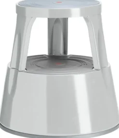 Stegpall Twinco Twin Steel Grå, höjd 41cm