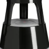 Stegpall Twinco Twin Steel Svart, höjd 41cm