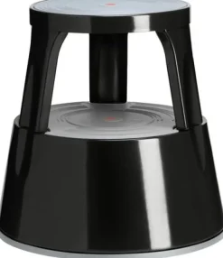 Stegpall Twinco Twin Steel Svart, höjd 41cm