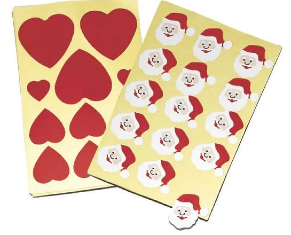 Stickers Tomtar/Hjärtan, 178/fp
