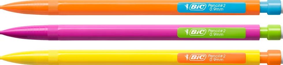 Stiftpenna BIC Matic 0.9, sorterade färger, 12st