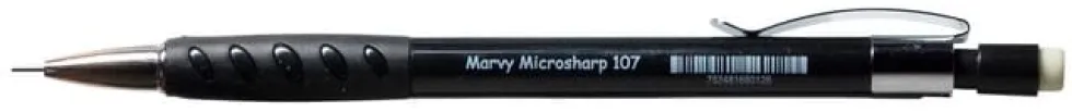 Stiftpenna MARVY Microsharp 0,7mm svart