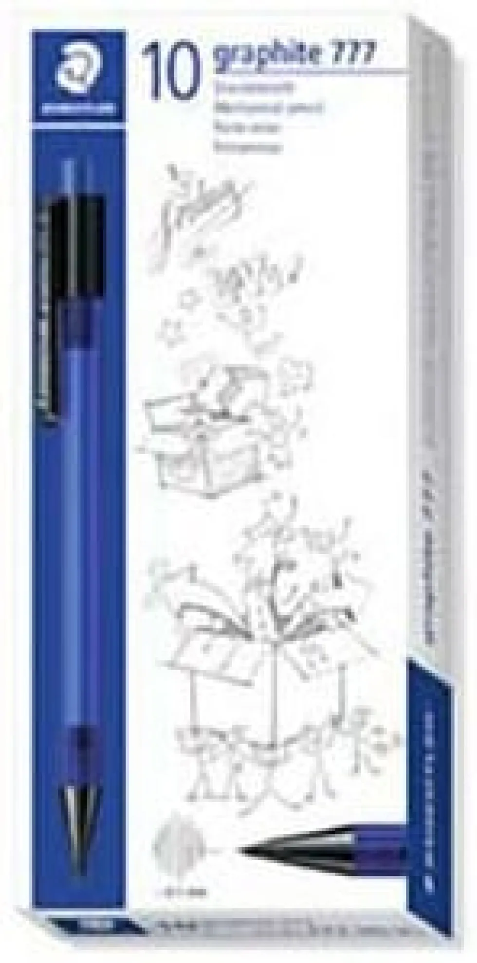 Stiftpenna STAEDTLER 777 0,5mm blå