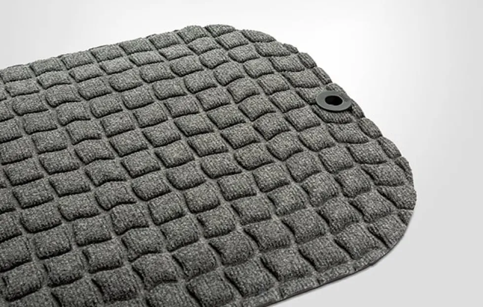 Ståmatta StandUp Brick Free 100% återvunnen PET Grå