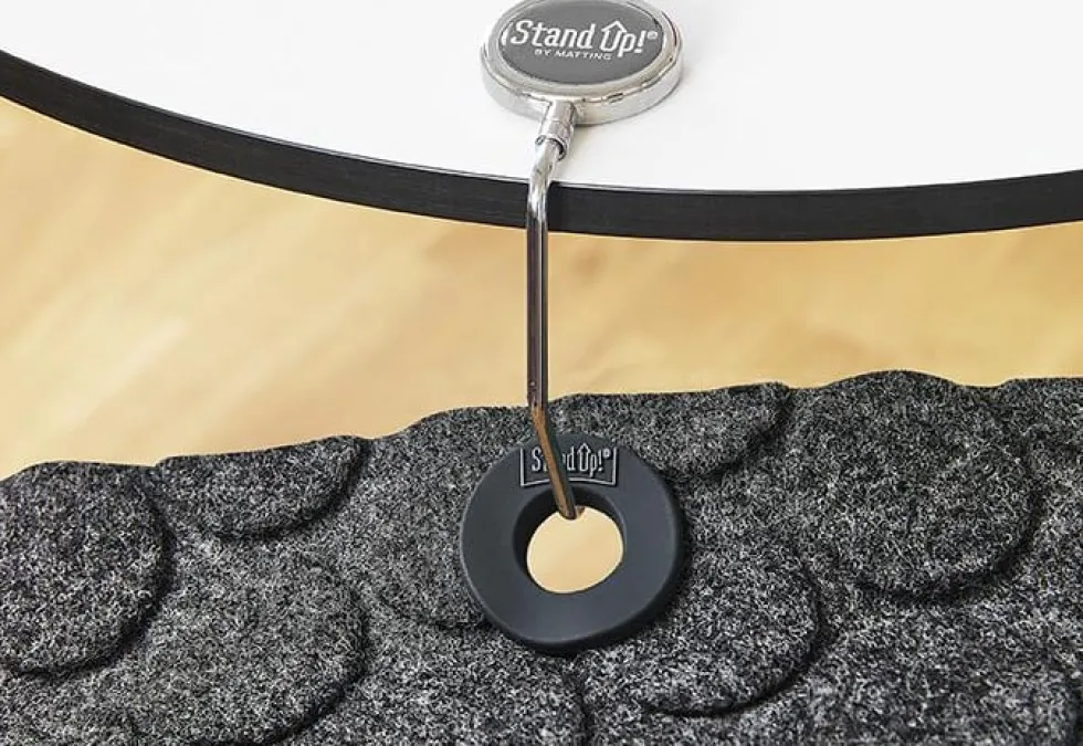 Ståmatta StandUp Brick Free 100% återvunnen PET Grå