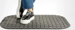 Ståmatta StandUp Brick Free 100% återvunnen PET Grå