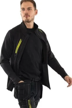Stretchjacka FRISTADS 4870 GPY svart 3XL