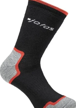 Strumpa merino JALAS 8222 sv/grå 44-45