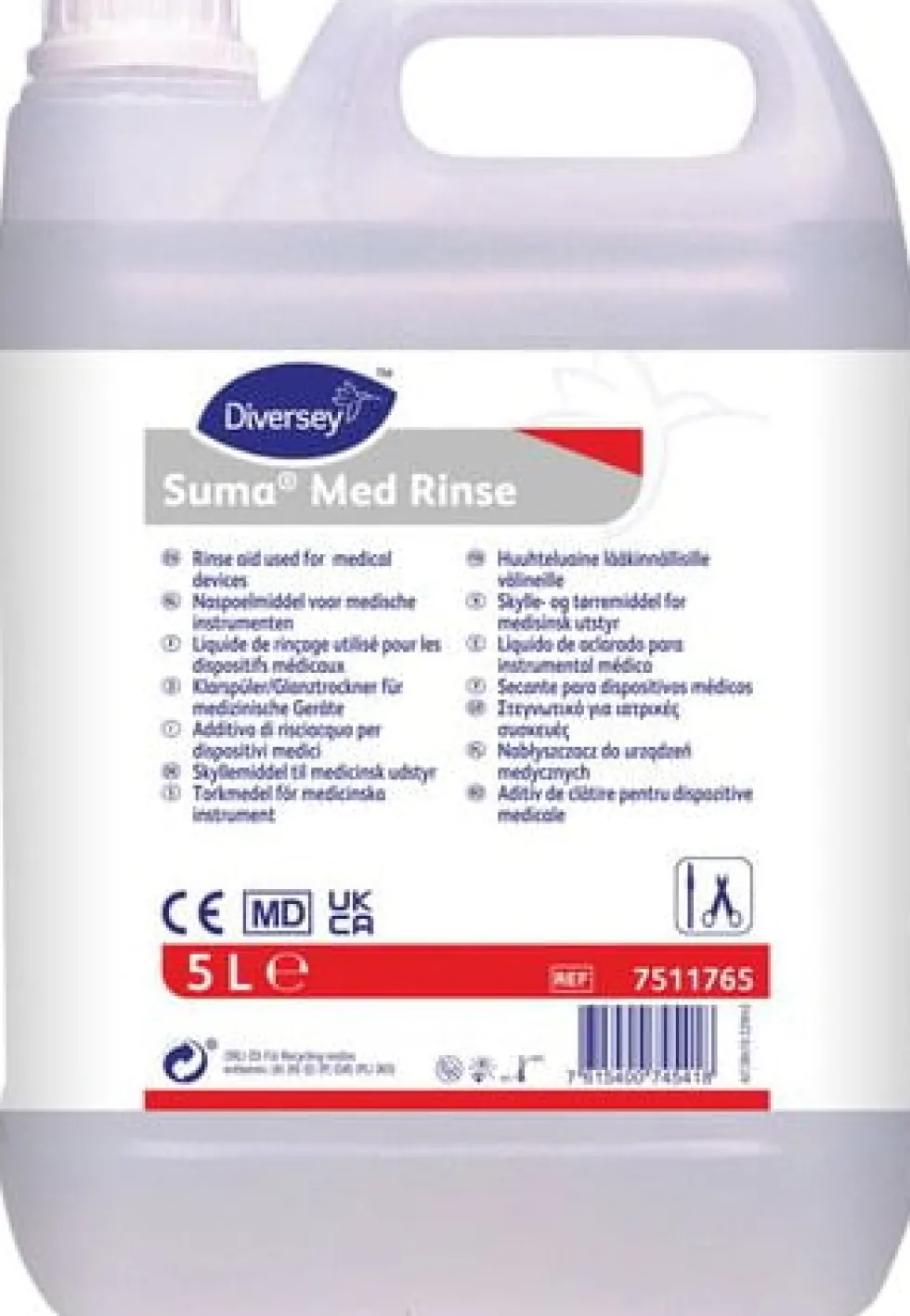 Suma Torkmedel Rinse instrumentdisk 5L, 2st