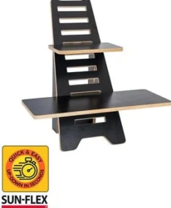 SUN-FLEX®EASYDESK RISE, Natural Black