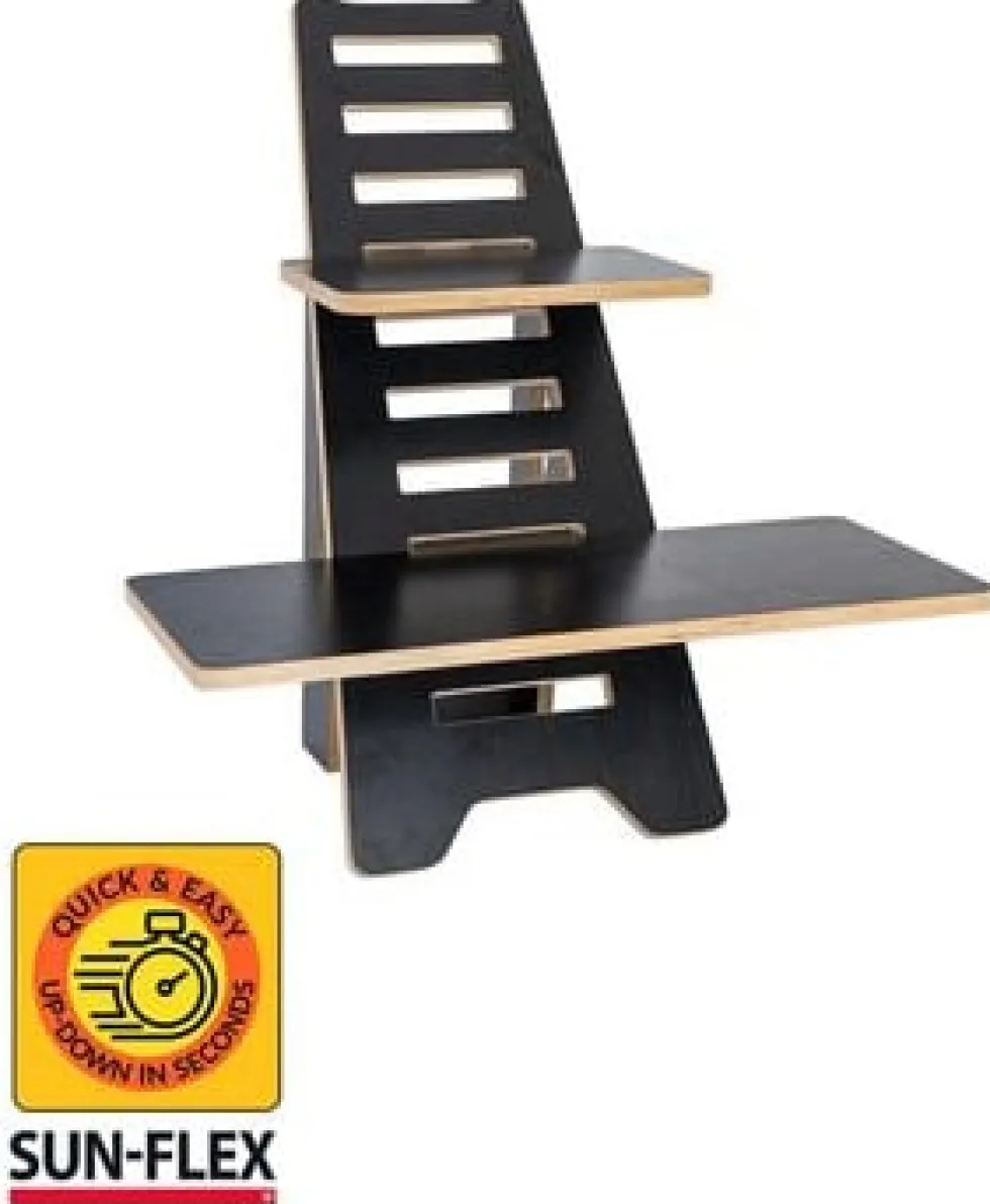 SUN-FLEX®EASYDESK RISE, Natural Black