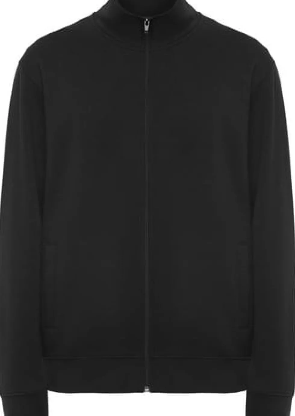 Sweater zip PF ulan unisex svart L