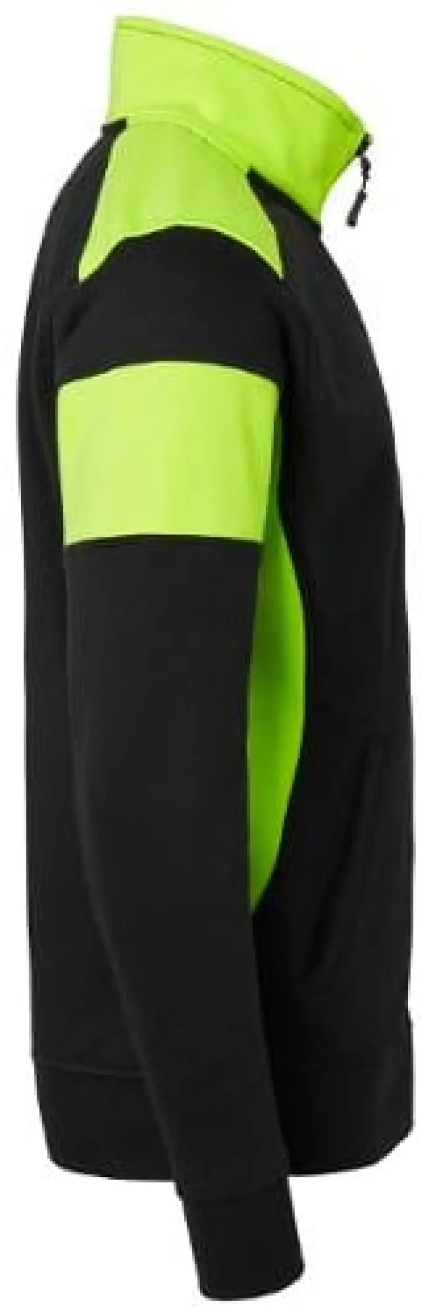 Sweatjacka TOP SWEDE 223 sv/fl gul 5XL