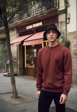Sweatshirt CLIQUE 021030 royalblå L